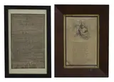 Edward Orme, Untitled, engraving 40 x 25cm