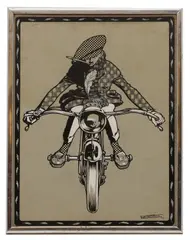 Bert Thomas, Untitled, pen and ink