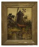 Henry Childe Pocock, Untitled, oil on board