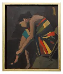 Jorge Luis Alio, Untitled, 2014 oil on board