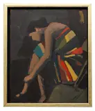Jorge Luis Alio, Untitled, 2014 oil on board
