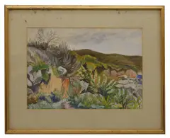 Inez Hoyton, Untitled, gouache