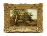 John James Wilson, Untitled, oil on board
