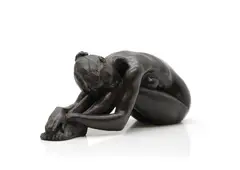 Tom Greenshields, Untitled, a bronzed resin figure