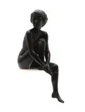 Tom Greenshields, Untitled, a bronzed resin figure