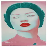Feng Zhengjie, Untitled, oil on canvas 150 x 150cm 俸正杰 中国肖像系列 布面油画