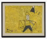 Lê Thiết Cương, Untitled, gouache on paper 39 x 50cm