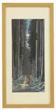 Shōtei Takahashi, Untitled, Nikko Sugi Namiki (Cryptomeria Road in Nikko) woodblock print