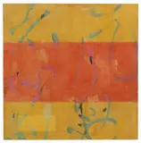 Wei Jia, Untitled, gouache and paper collage on canvas 132 x 132cm