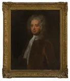 John Vanderbank, Untitled, in an 18th-century carved giltwood frame Provenance: Private collection