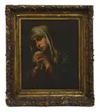 Bartolomé Esteban Murillo, Untitled, Mater Dolorosa oil on canvas 59 x 49cm