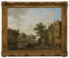 Untitled by Bartholomeus van Hove, oil on canvas 65 x 84cm Provenance: P rivate collection, sold Nov 2024