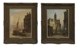 Cornelis Christiaan Dommersen, Untitled, oil on canvas 38 x 28cm (2)