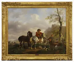 Wouterus Verschuur, Untitled, oil on panel 72 x 89cm Provenance: From a Dutch collection; with Douwes Fine Art