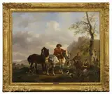 Wouterus Verschuur, Untitled, oil on panel 72 x 89cm Provenance: From a Dutch collection; with Douwes Fine Art