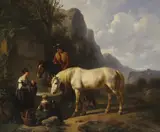 Wouterus Verschuur, Untitled, oil on panel 35 x 42cm Provenance: P rivate collection