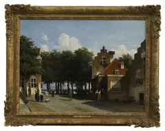 Jan Weissenbruch, Untitled, oil on canvas 41 x 55cm Provenance: With W H Patterson