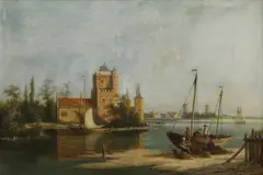 William Raymond Dommersen, Untitled, oil on canvas 41 x 61cm