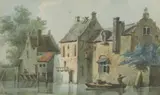 Johannes Rutten, Untitled, watercolour 11.5 x 17cm Provenance: With The Rowley Gallery; private collection