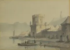 Kaspar Karsen, Untitled, watercolour 12.5 x 17cm Provenance: With The Rowley Gallery; private collection