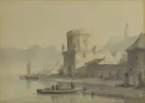 Kaspar Karsen, Untitled, watercolour 12.5 x 17cm Provenance: With The Rowley Gallery; private collection