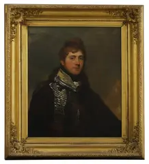 Sir William Beechey, Untitled, in uniform oil on canvas 78 x 64cm