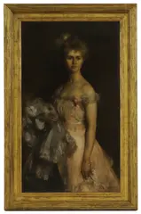 Edward Arthur Walton, Untitled, oil on canvas 122.5 x 71.5cm Provenance: Royal Scottish Academy