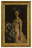 Edward Arthur Walton, Untitled, oil on canvas 122.5 x 71.5cm Provenance: Royal Scottish Academy
