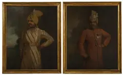 Albert Edward Harris, Untitled, and painted numerous oil portraits of Indian princes and British administrators.