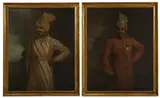 Albert Edward Harris, Untitled, and painted numerous oil portraits of Indian princes and British administrators.