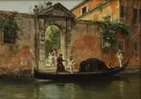 Antonietta Brandeis, Untitled, oil on panel 25 x 34cm