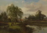 John Horace Hooper, Untitled, oil on canvas 89 x 127cm