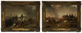 Abraham Cooper, Untitled, oil on panel 29.5 x 41cm (2) Provenance: With the Parker Gallery
