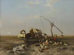 Pál Böhm, Untitled, oil on panel 41.5 x 53cm Provenance: P rivate collection