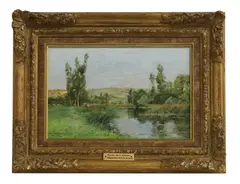 Maurice Levis, Untitled, oil on board 14 x 23cm Provenance: With M Newman Ltd.