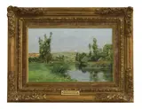Maurice Levis, Untitled, oil on board 14 x 23cm Provenance: With M Newman Ltd.
