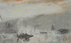 Untitled by Hercules Brabazon Brabazon, pastel 6 x 10cm Exhibited: Chris Beetles, sold Nov 2024