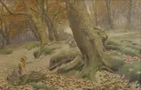 James Barnes, Untitled, watercolour 34 x 49.5cm