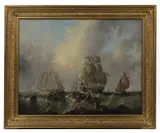 Francis W Ovenden, Untitled, oil on canvas 88 x 114cm Provenance: Bonhams