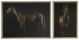 Alan Brassington, Untitled, oil on canvas 140 x 183cm and 140 x 80cm respectively (2)