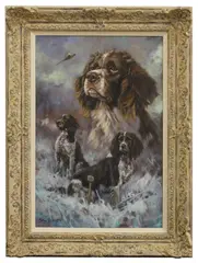 Untitled by John Trickett, oil on canvas 61 x 41cm, sold Nov 2024