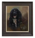 John Trickett, Untitled, oil on board 40 x 35cm