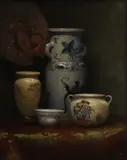 Helen Thornycroft, Untitled, oil on board 51 x 41cm Provenance: Bonhams