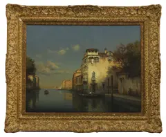 Antoine Bouvard, Untitled, oil on canvas 50 x 65cm