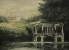 Felix Kelly, Untitled, oil on board 29 x 39cm Provenance: With The Lefevre Gallery