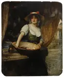 Robert Walker Macbeth, Untitled, oil on board 43 x 35cm