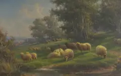 Walter J. Watson, Untitled, oil on canvas 21 x 31cm