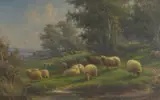 Walter J. Watson, Untitled, oil on canvas 21 x 31cm