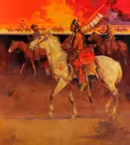 Roy Andersen, Badge of Honor, oil on canvas