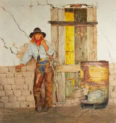 Gordon Snidow, The American Beauty, 2002, oil on board